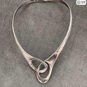 Alicia Designer Taxco Sterling Silver Necklace